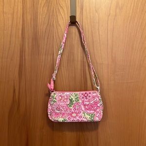 Vera Bradley mini crossbody spring print